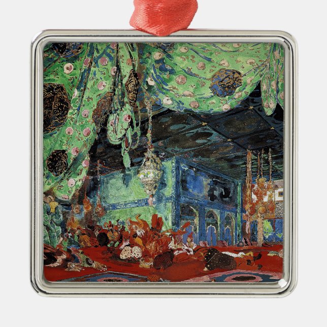 Set design for 'Scheherazade' Metal Tree Decoration (Front)