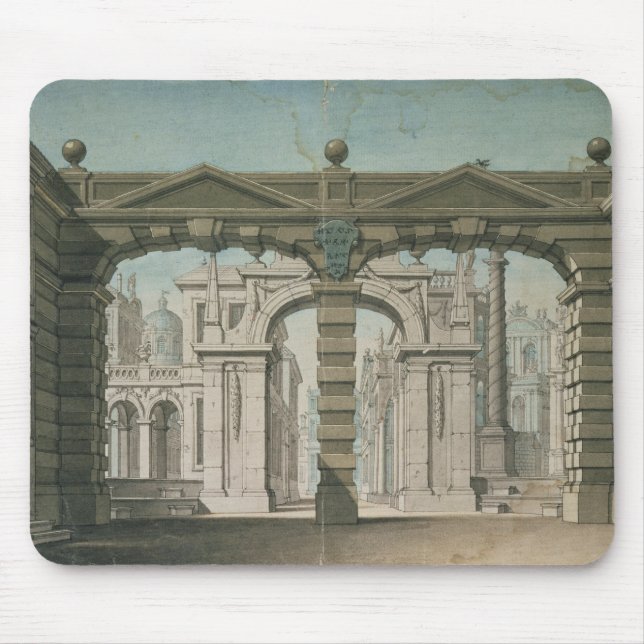 Set design for the world premiere mouse pad (Front)