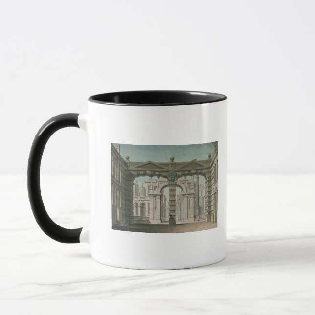 Set design for the world premiere mug (Left)