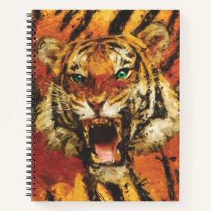 Set Me Free Tiger Notebook