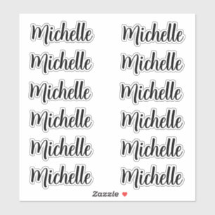 Set of 12 - Elegant Script Name