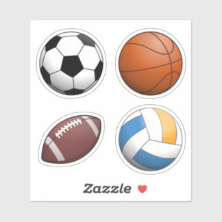 Set of 4 Sport Balls