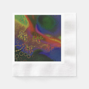 Set of 50 paper napkins for parties