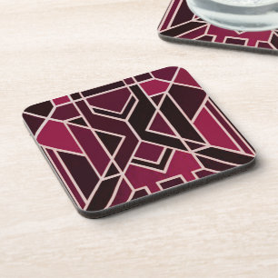 Set of 6 Art Deco Style coasters