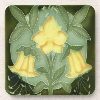 Set of 6 Art Nouveau Coasters