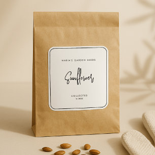 set of 9 seeds labels