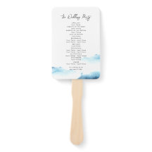 Set of Fans for Modern Wedding. 