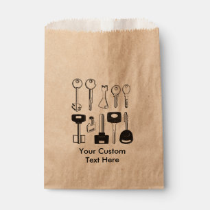 Set of Keys Favour Bags