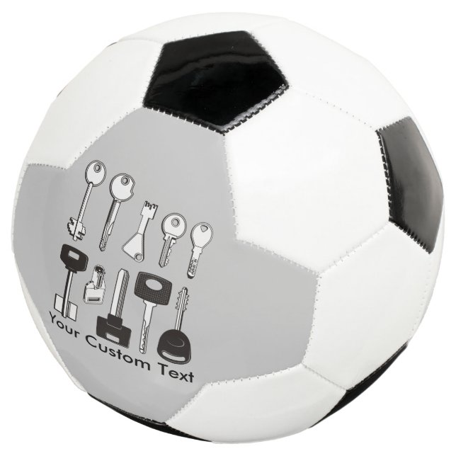 Set of Keys Soccer Ball (Three Quarter)