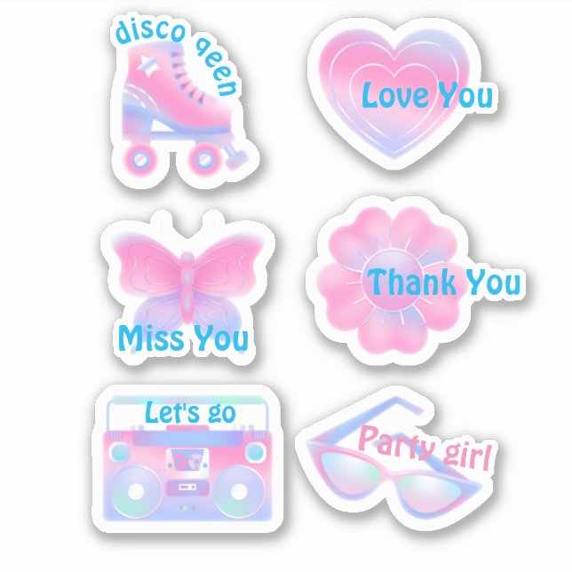 Set of pink trendy (Front)