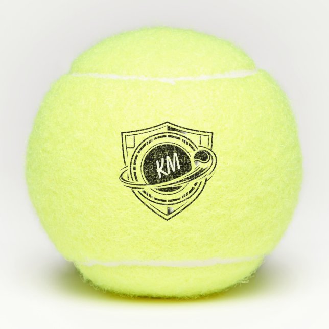 Set Of Three Personalised Penn Tennis Balls (Front)