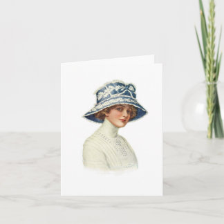 Set of Vintage Millinery Notecard (7)