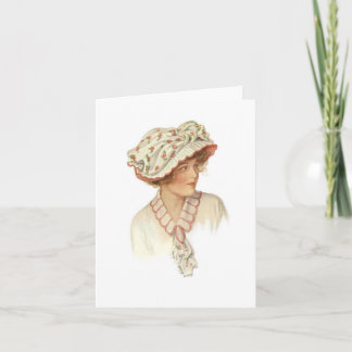 Set of Vintage Millinery Notecards [4B]