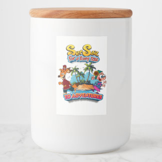 Set Sail for a Funny Tale adventure island Food Label