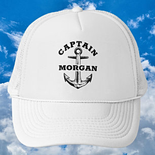 Set Sail with Personalised Style - Captain Trucker Hat