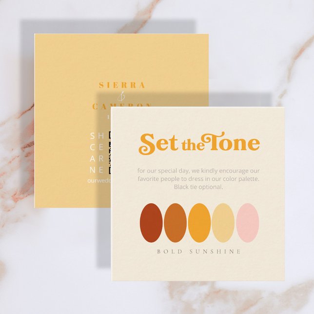 Set the Tone Bold Sunshine Colour Palette ID1048 Enclosure Card (Creator Uploaded)