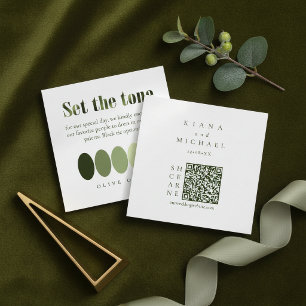 Set the Tone Olive Oasis Colour Palette ID1324 Enclosure Card