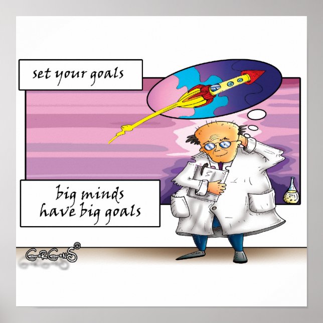 Set your goals poster (Front)