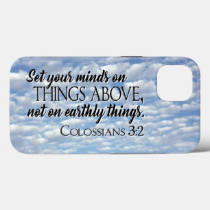 Set Your Minds on Things Above iPhone 13 Case