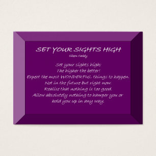 Set Your Sight High