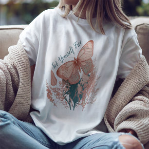 Set Yourself Free Butterfly T-Shirt