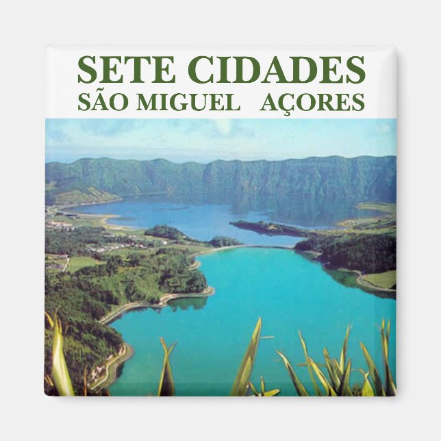 SETE CIDADES  AÇORES  KITCHEN MAGNET (Front)