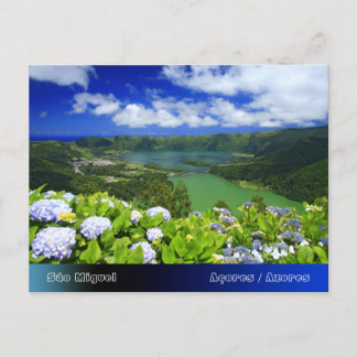 Sete Cidades, Azores Postcard