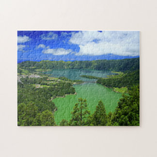 Sete Cidades lakes Jigsaw Puzzle