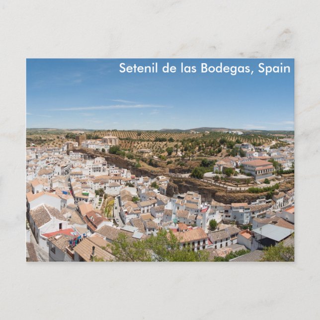 Setenil de las Bodegas, Spain Postcard (Front)