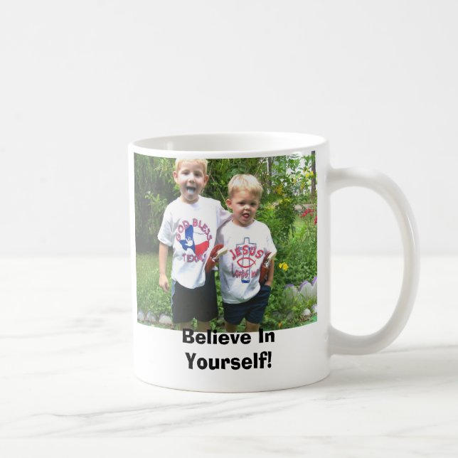 Seth And Caleb Believe In Yourself Mug (Right)