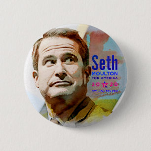 Seth Moulton for America 2020 6 Cm Round Badge