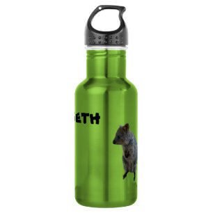 Seth Name With Aussie Quokka, Water Bottle