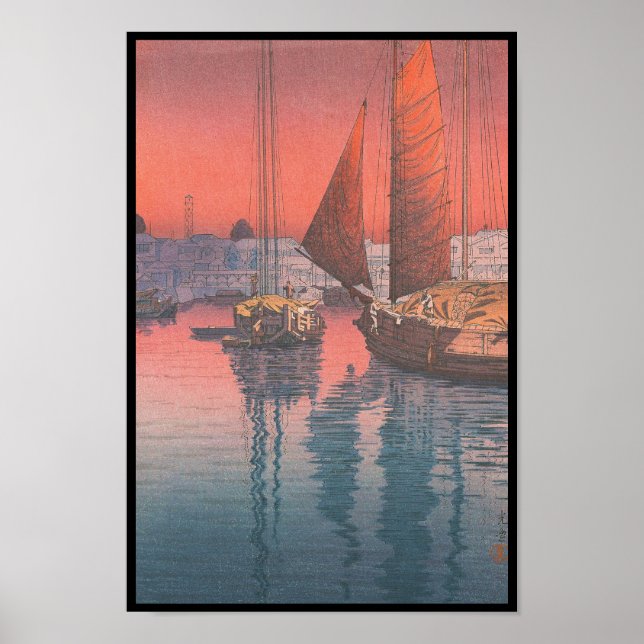 Seto Inland Sea Tomonotsu Tsuchiya Koitsu Poster (Front)