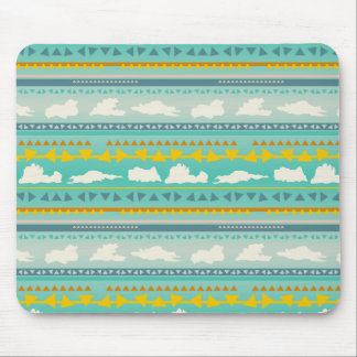 sets & rises arizona triangle tribal stripe lines mouse pad