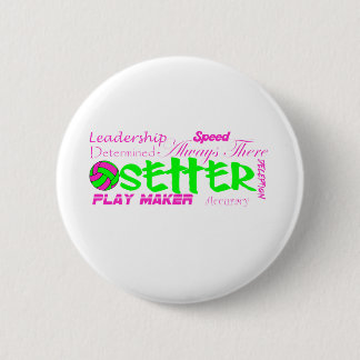 Setter Traits 6 Cm Round Badge