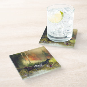 Setters Family Glass Coaster