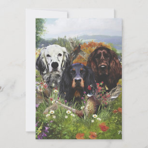 Setters Family  Invitation