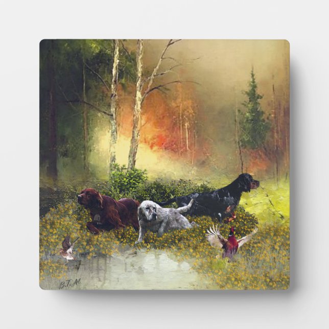 Setters Family     Plaque (Front)