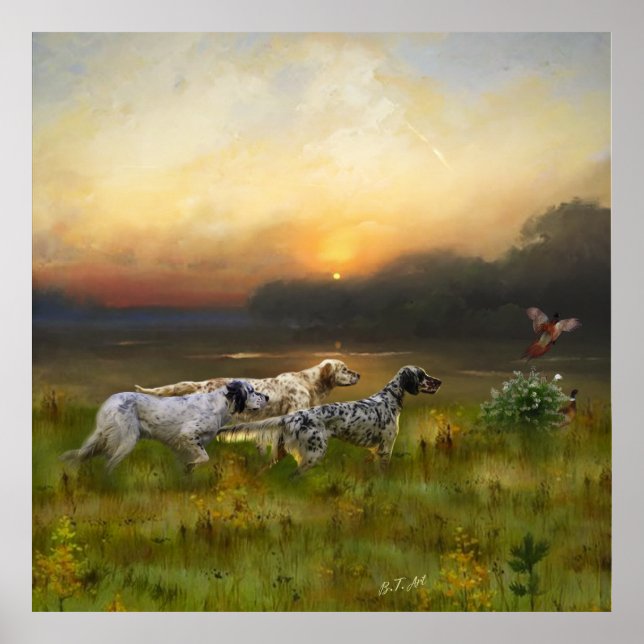 Setters Family   Poster (Front)