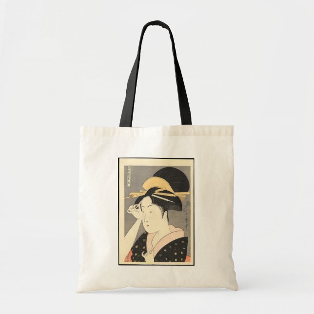 Setting A Hairpin Tote Bag (Front)