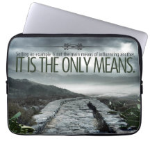 "Setting an example" Inspirational Quote