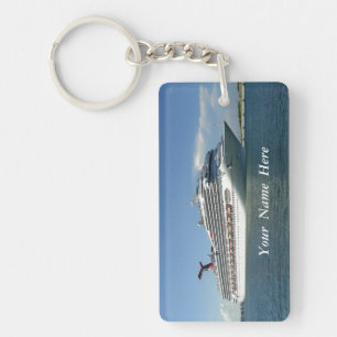 Setting Sail Custom Key Ring