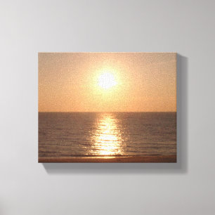 Setting Sun Canvas Print