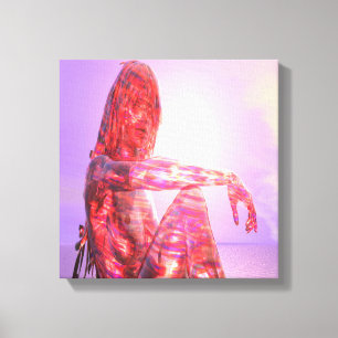 Setting Sun Canvas Print