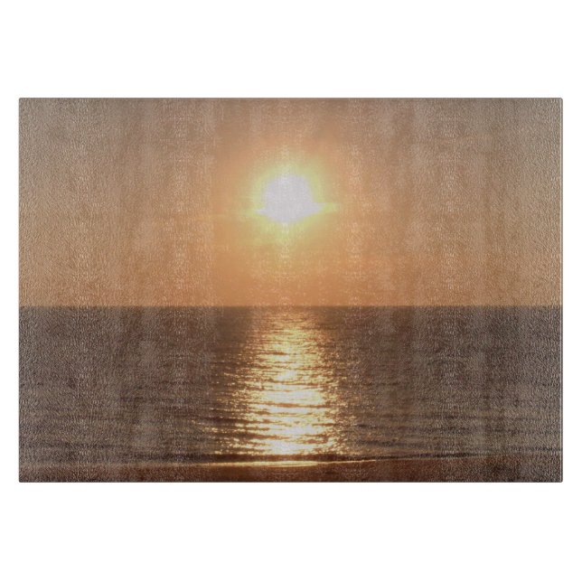 Setting Sun Cutting Board (Front)