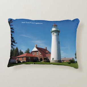 Seul Choix Point Lighthouse accent pillow