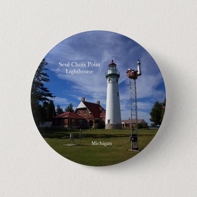 Seul Choix Point Lighthouse button (Front)