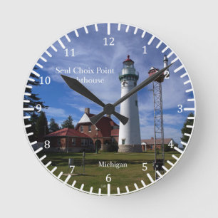 Seul Choix Point Lighthouse clock