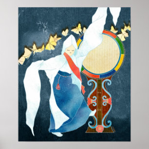 Seung Mu, Korean Monk Dance Poster