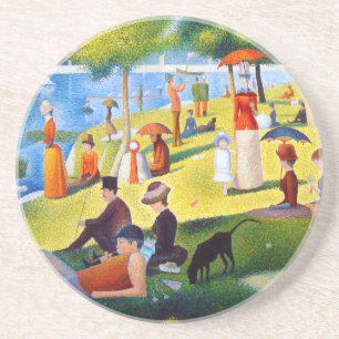 Seurat: A Sunday at La Grande Jatte Coaster